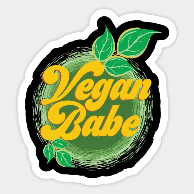 Im vegan Sticker by dennex85